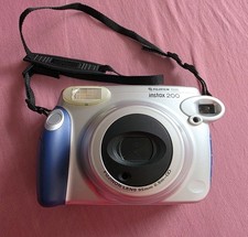 Instax Wide 200 Sofortbildkamera Silberblau Super Zustand