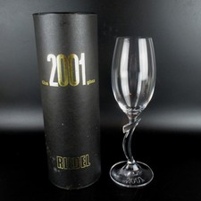 Riedel Sektglas / Jahresglas 2001 signiert Champagnerkelch Champagnerglas
