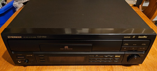 Laserdisc player pioneer - laserdisc,