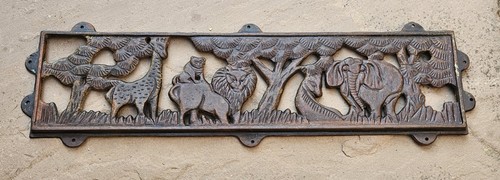 Vintage gusseisen wandfries - vintage,