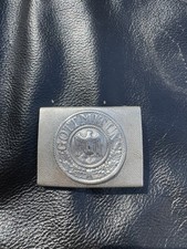 Koppelschloss Wehrmacht Heer Entnazifiziert Weltkrieg Wk