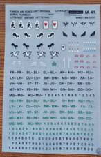 1:72  Letraset M41 Finnish Air Force Insignia Topquality Rub On Decals