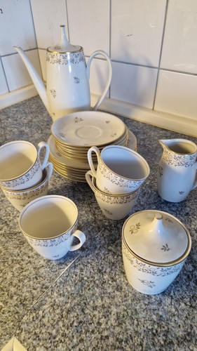 Tlg kaffeeservice goldrand - 20,