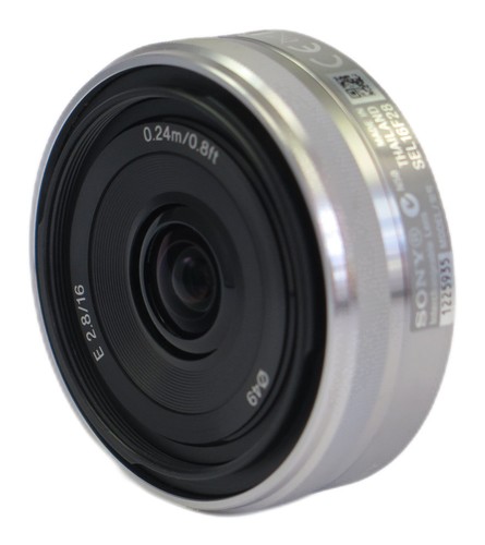 Sony 16mm objektiv - f/2.8, e