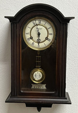 Pendeluhr Wanduhr Uhr Pallas Heges Handaufzug mechanisch #UHR1