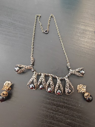 Antike granat trachtenschmuck - antike, granat-trachtenschmuck