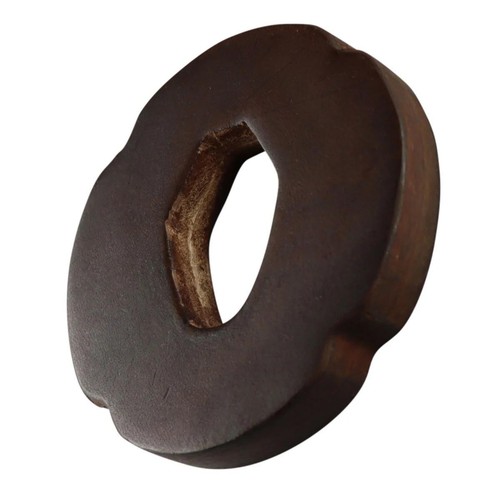 Tsuba aus leder - für, bokken