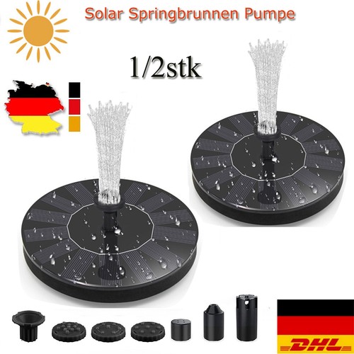 Solarpumpe springbrunnen - 1/2x,