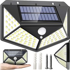 Solar LED Wand leuchte Außen