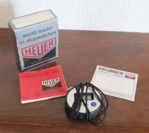 Heuer microsplit 100 stoppuhr - heuer,