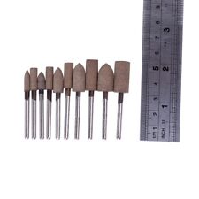 F122 /  Schleifstifte Leder  Set 10-teilig  4-5-6-8-10 mm Dremel Proxxon