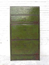 China Schuhschrank in englisch grün shabby chic drei Fächer seitliche Schübe