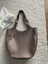 Longchamp Shopper XL Le Foulonné Taupe Leder, wie neu! 