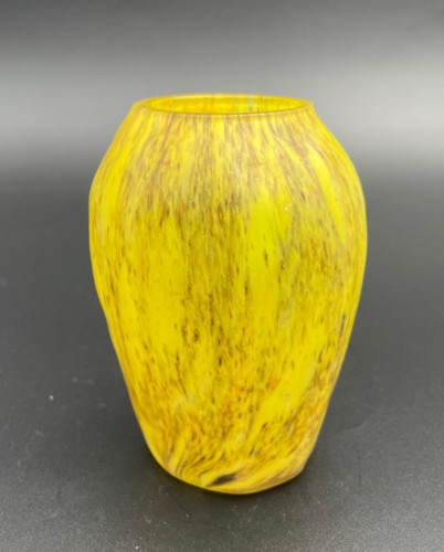 Kleine art deco glasvase - ,