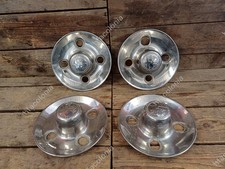 Satz Alfa Romeo Radkappen, geprägtes Emblem Giulia, GT / Bertone Spider Berlina