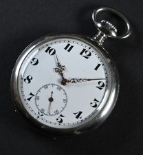 Taschenuhr verm stahl 50 - -,