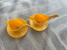 Eierbecher, gelb, Kunststoff, 2 Stück