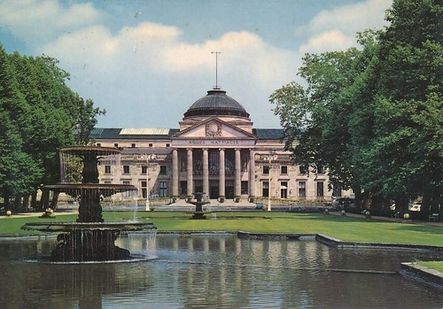 Alte wiesbaden kurhaus - -,
