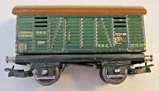 Märklin 389 Güterwagen Viehwagen Ochsenkopf mit silbernen Puffern und Hakenkupp.