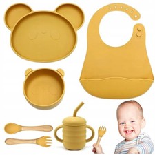 Silikon Kindergeschirr Set