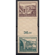 SBZ  1945 Mi.-Nr.:112-15 **