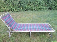 80er Jahre Klappliege Campingliege Original DDR