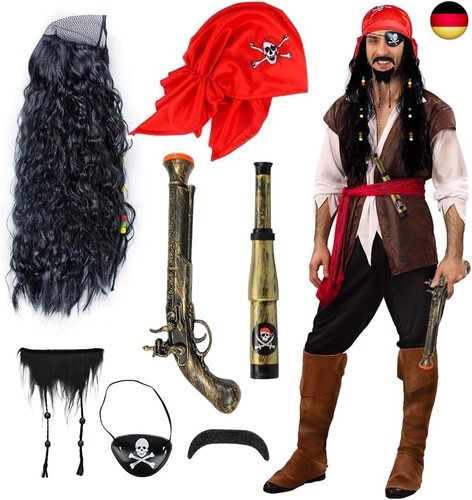 Piraten kostüm erwachsene - kostüm,