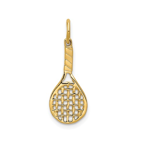 14k gelbgold tennisschläger - 14k,