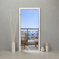 Zarge weiß geeignet für Glastüren und Holzinnentüren