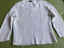 di Bari Pulli Gr. 36 offwhite Baumwolle