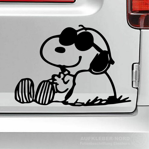 Aufkleber snoopy 30x21cm - snoopy,