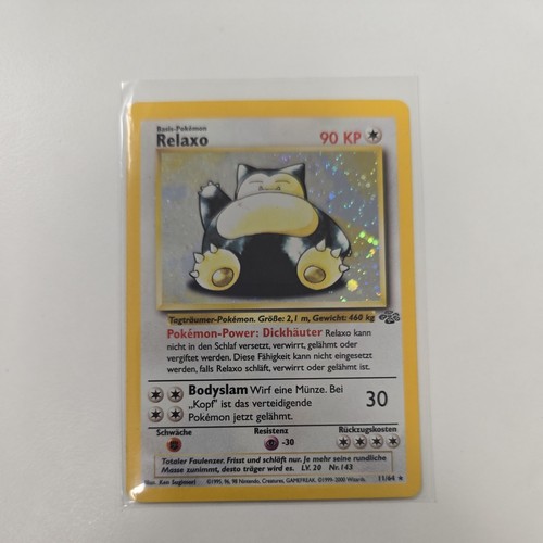Relaxo holo rare pokemon - relaxo,
