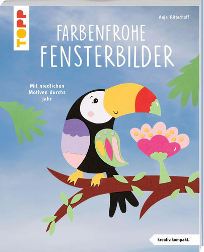 Farbenfrohe fensterbilder - farbenfrohe,