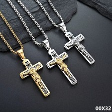 Jesus Christus Kreuz Halskette