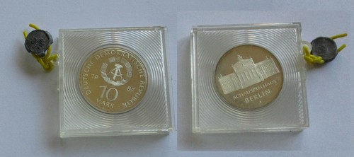 Ddr gedenk münze mark - münze, 10