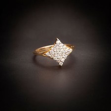 Pave 0,39 Cts Runde Brilliant