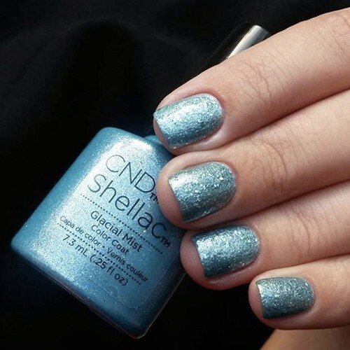 Cnd shellac glacial - glacial, mist