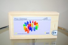 ANKERSTEINE, Domino, 32 teilig, nagelneu, OVP, ungeöffnet, Holzbox, Sonderfarben