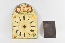 C25O08- Uhrmacher Ersatzteile Holz Schilduhr Zifferblatt Klappe 