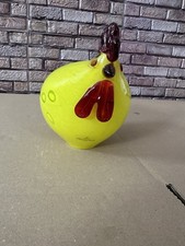 Villeroy & Boch Chicken Gelb Huhn Figur Glas Hahn