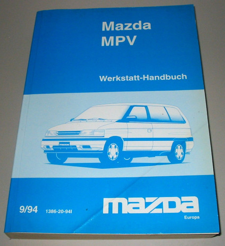 Werkstatthandbuch mazda mpv - mazda,