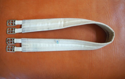 Bucas sattelgurt 125cm weiß - bucas,