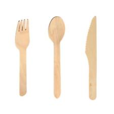 Besteck Set aus Holz jeweils