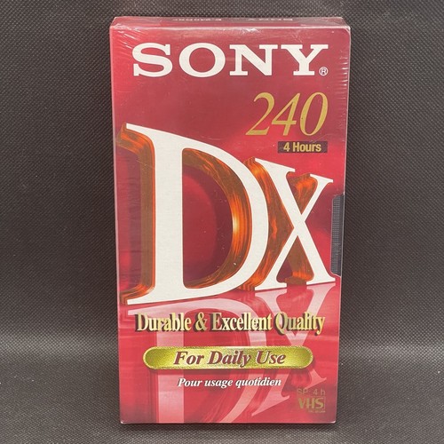Sony 240 vhs kassette 4 - kassette,