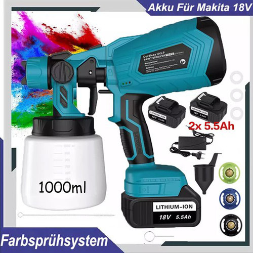 Farbsprühsystem akku - 2x,