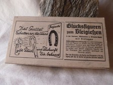 ALTE 8 GLÜCKSFIGUREN ZUM