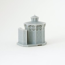 Spur N Toilettenhaus Berliner Cafe Achteck 1:160