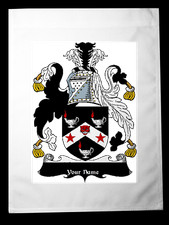 Flagge Wappen Familie Crest -