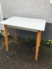 Vintage 60er Jahre Küchen Tisch Resopal Original