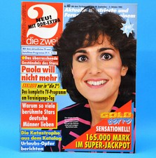 die zwei 40-1990 vom 27.09. Paola Kurt Felix Peter Maffay Joan Collins R Welch B